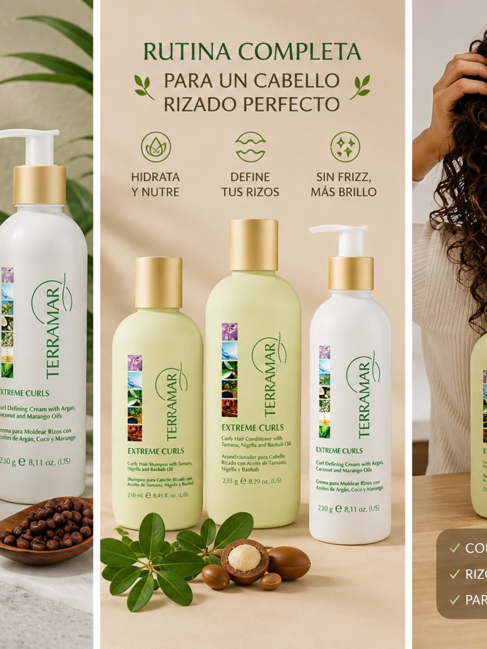 Extreme Curls Hydrating Curl Cream — Green